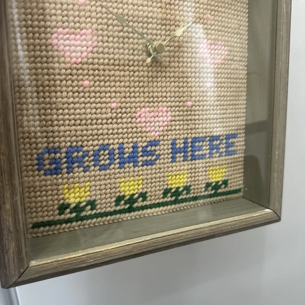 Handmade clock cute
